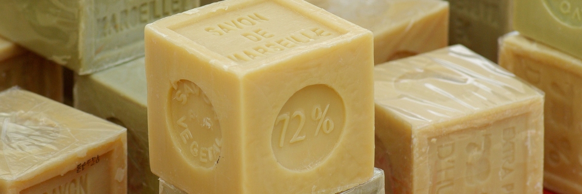 Schön, sauber, sanft- Seifen!